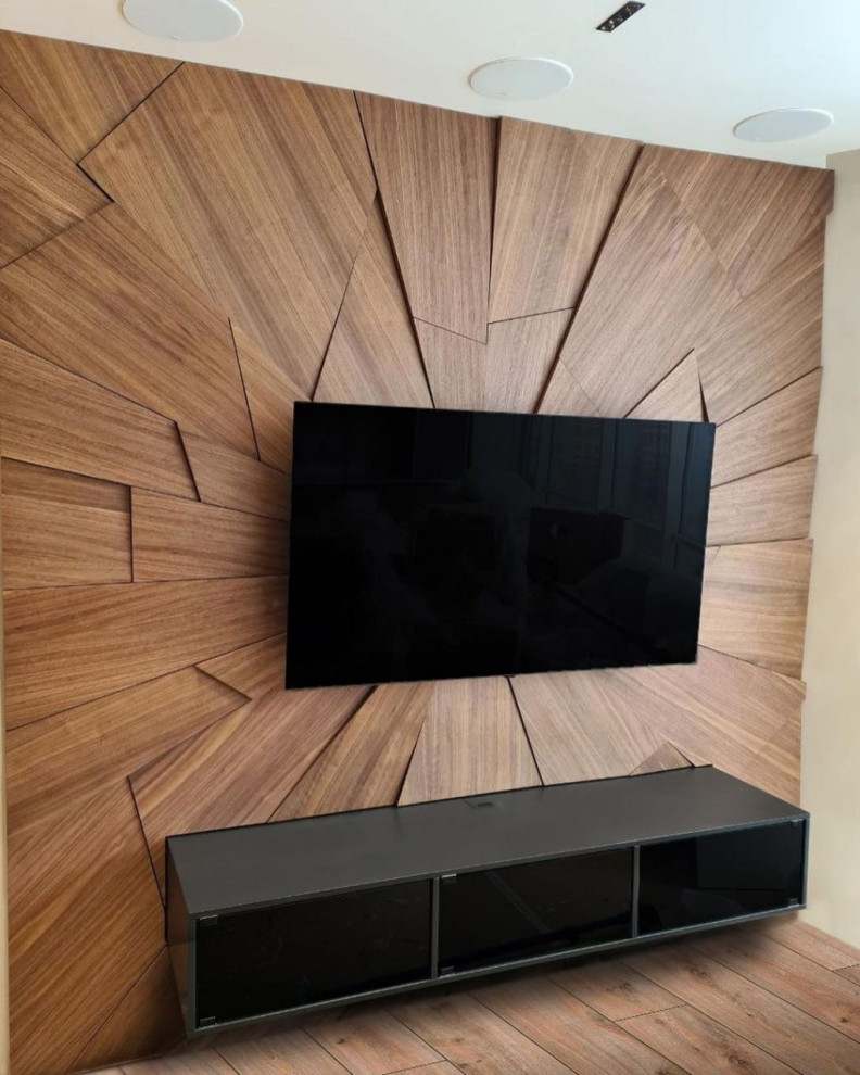 Декоративные панели из ценных пород древесины для стен и потолков