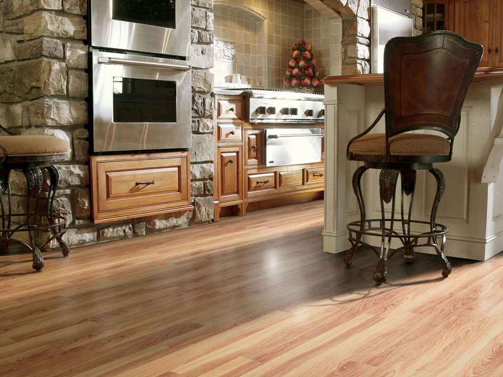 Inspiration for a transitional kitchen remodel in Miami