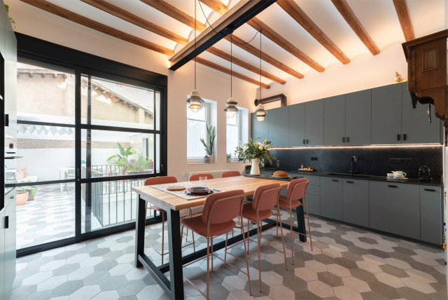 Vivienda Vitale eclectic-kitchen