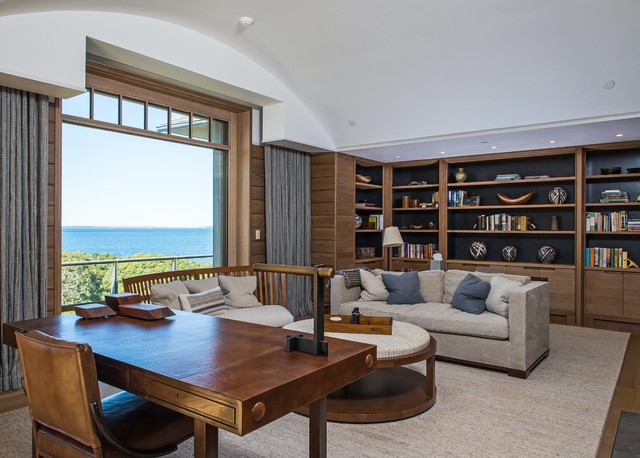 Shingle Style maritimt-hjemmekontor