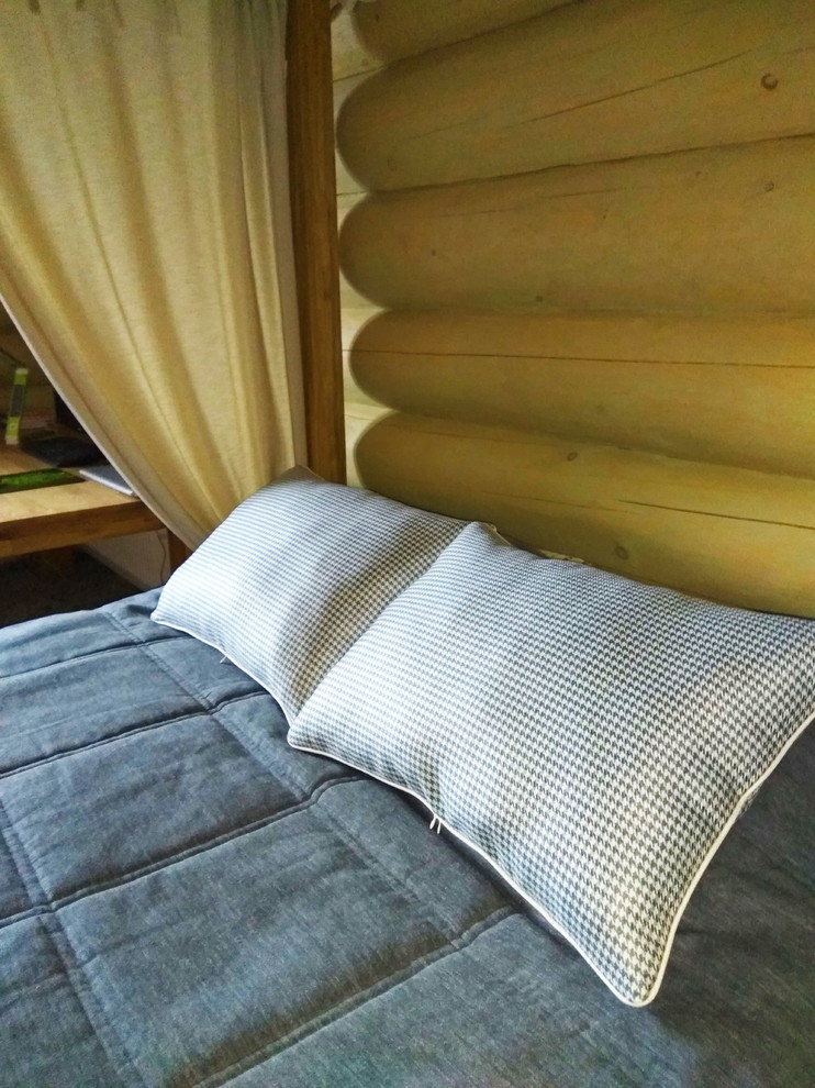 Бревенчатый дом-сказка на Варшавском шоссе