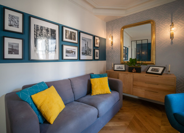 R&eacute;novation trendy-dagligstue