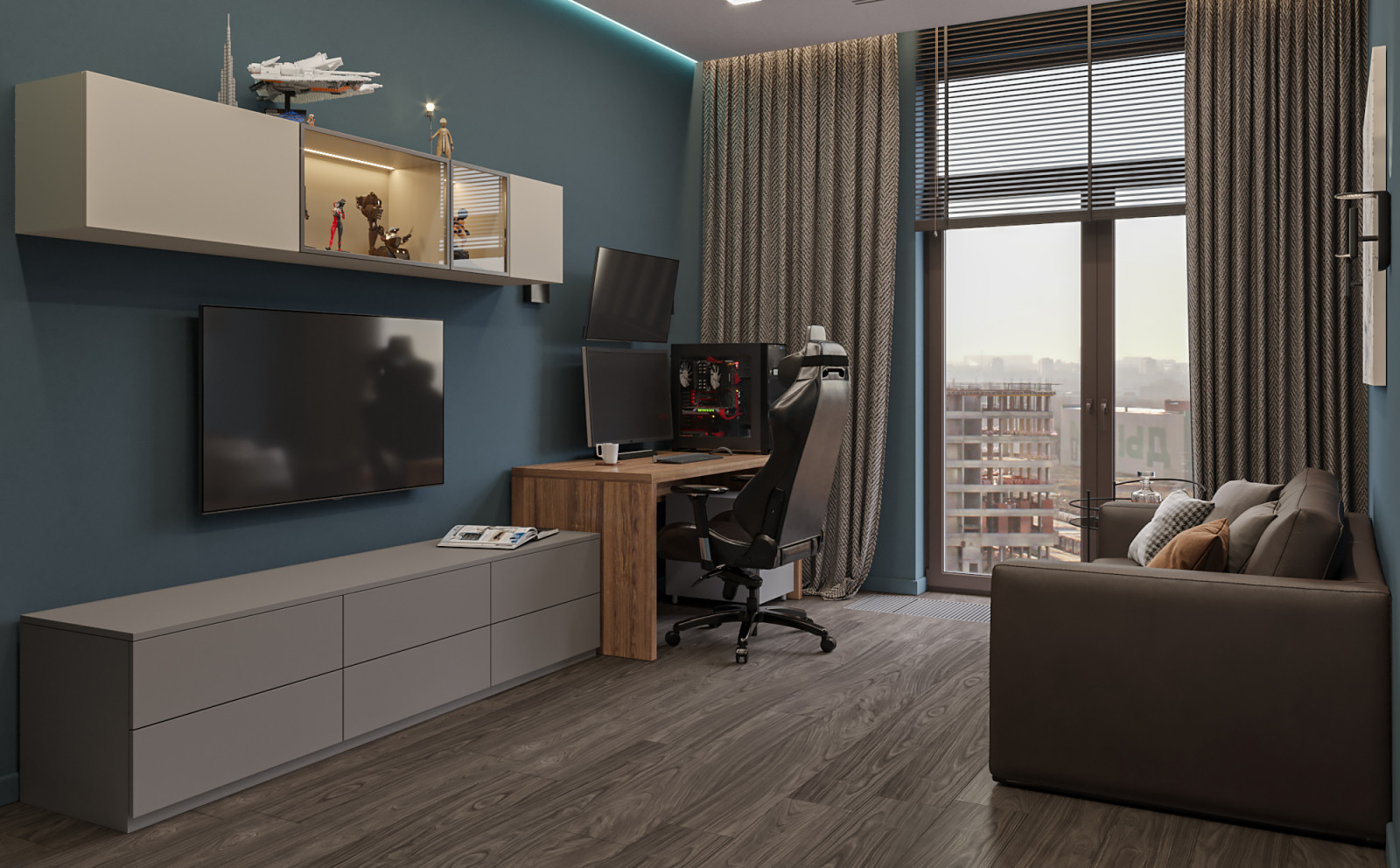 Дизайн-проект квартиры, ЖК "Зиларт"