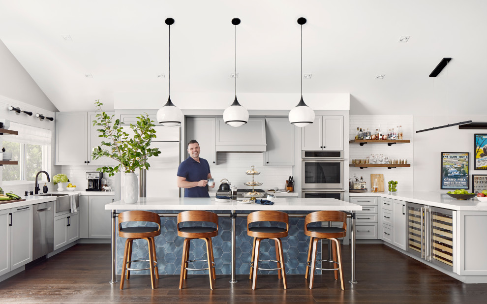 Kitchen - transitional kitchen idea