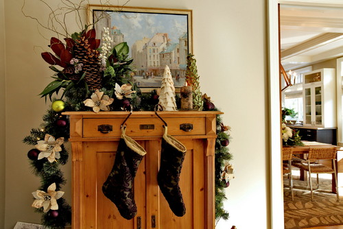 Several Options For Where To Hang Christmas Stockings When You Don T Have A Fireplace Or Mantel