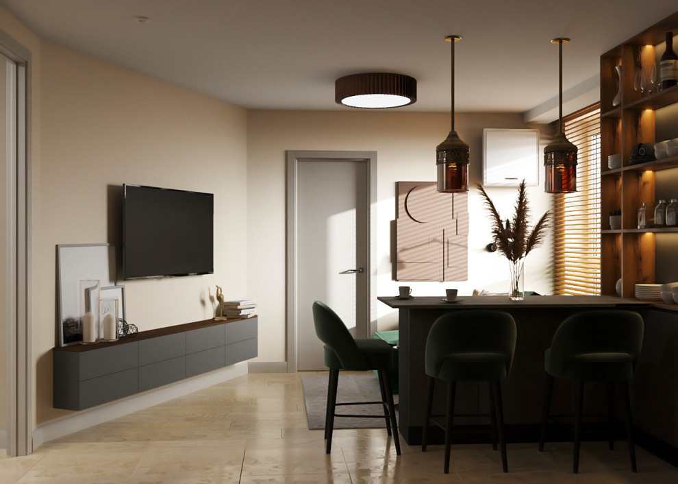 Кухня-гостиная