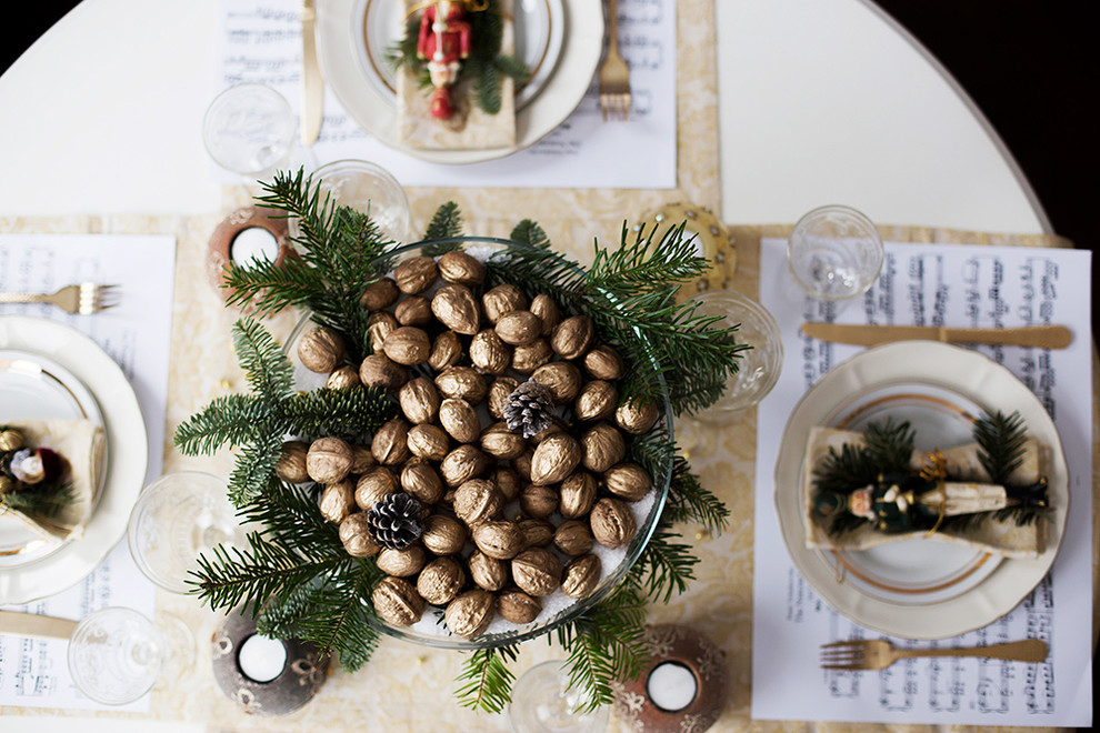 Новогодняя сервировка "Щелкунчик"