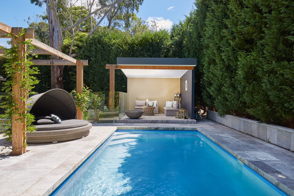 Contemporary pool in Sydney.