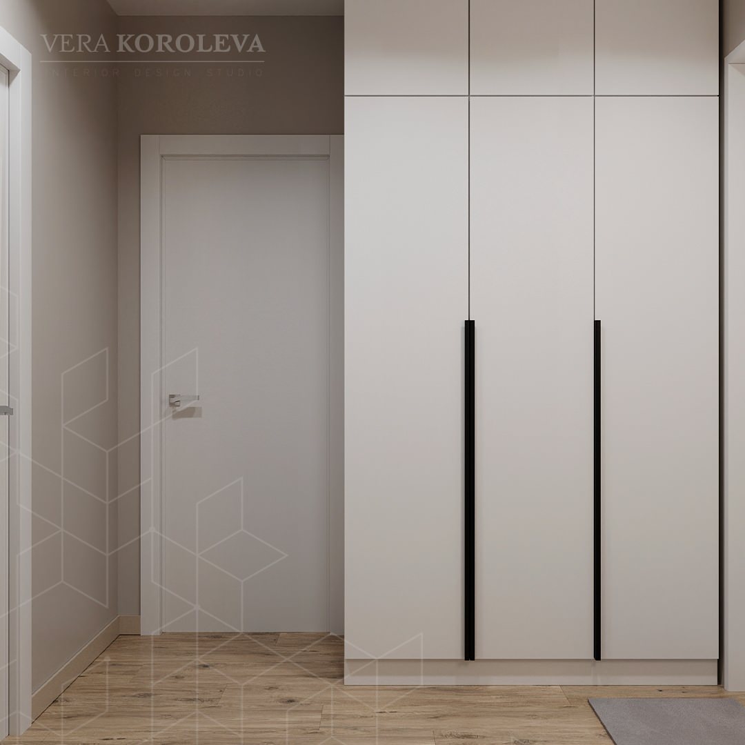 Дизайн-проект однокомнатной квартиры в ЖК "Модум")