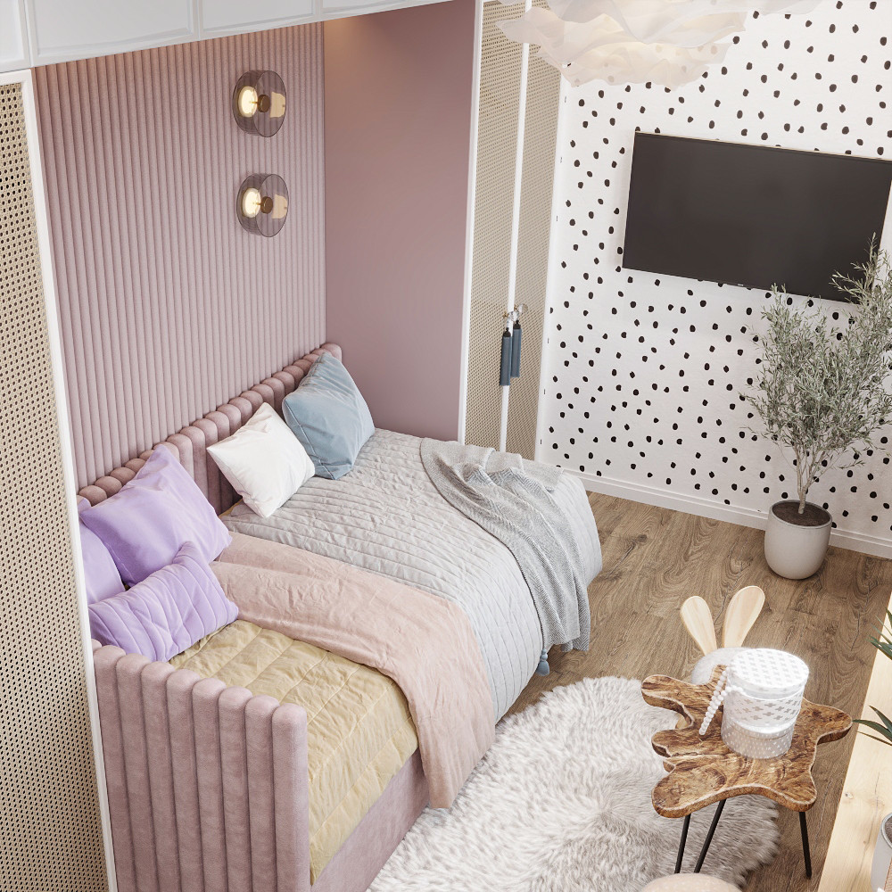 Детская комната с/т Фестивальное, Курская область.