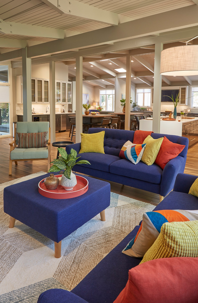 Mid-Century Modern Living Room - Midcentury - Living Room ...