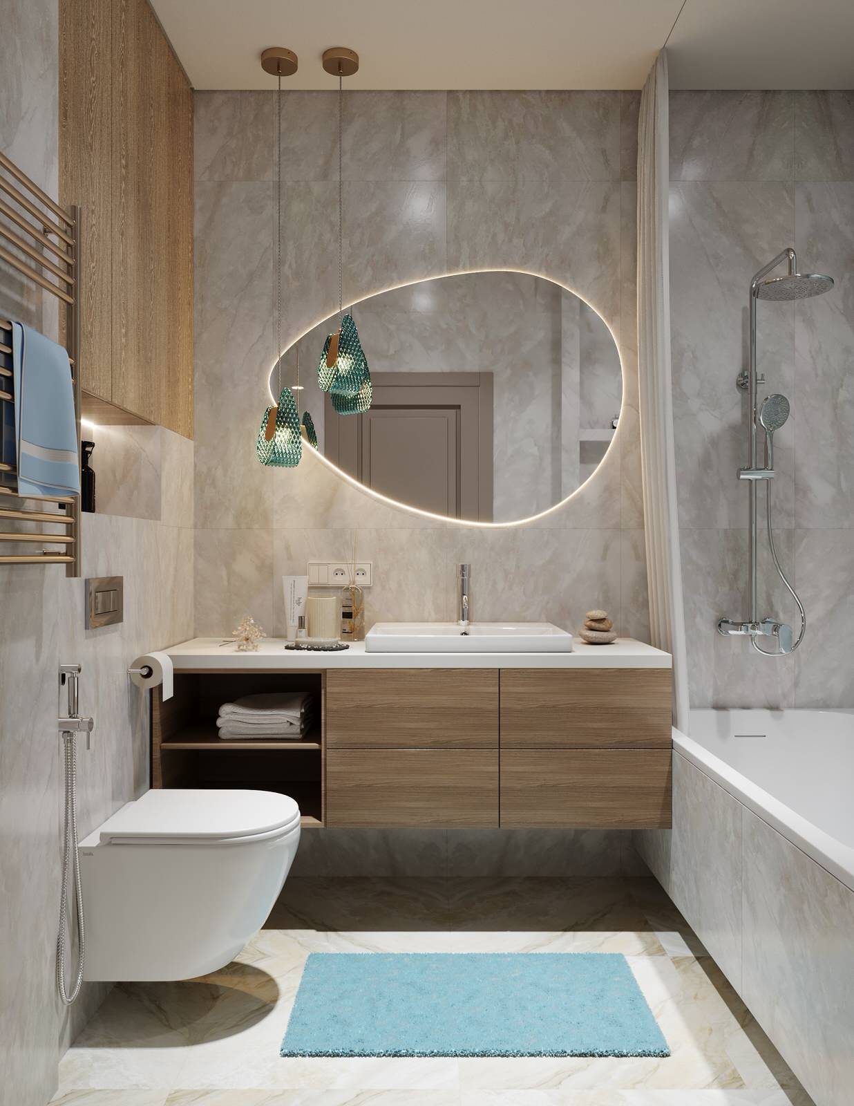 3к квартира 85 м2 для молодой семьи с двумя сыновьями