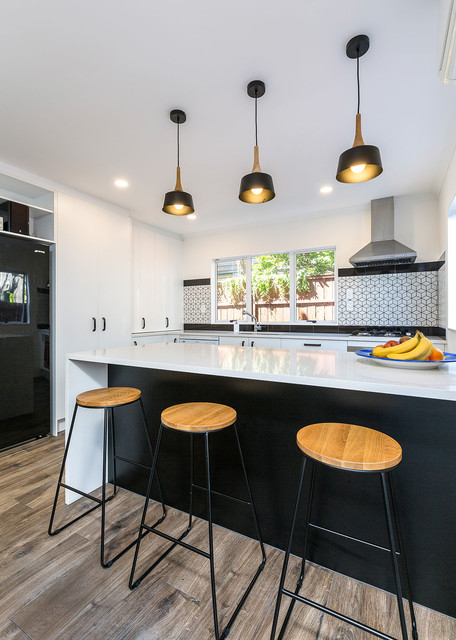 Stunning two tone styling modern-kitchen