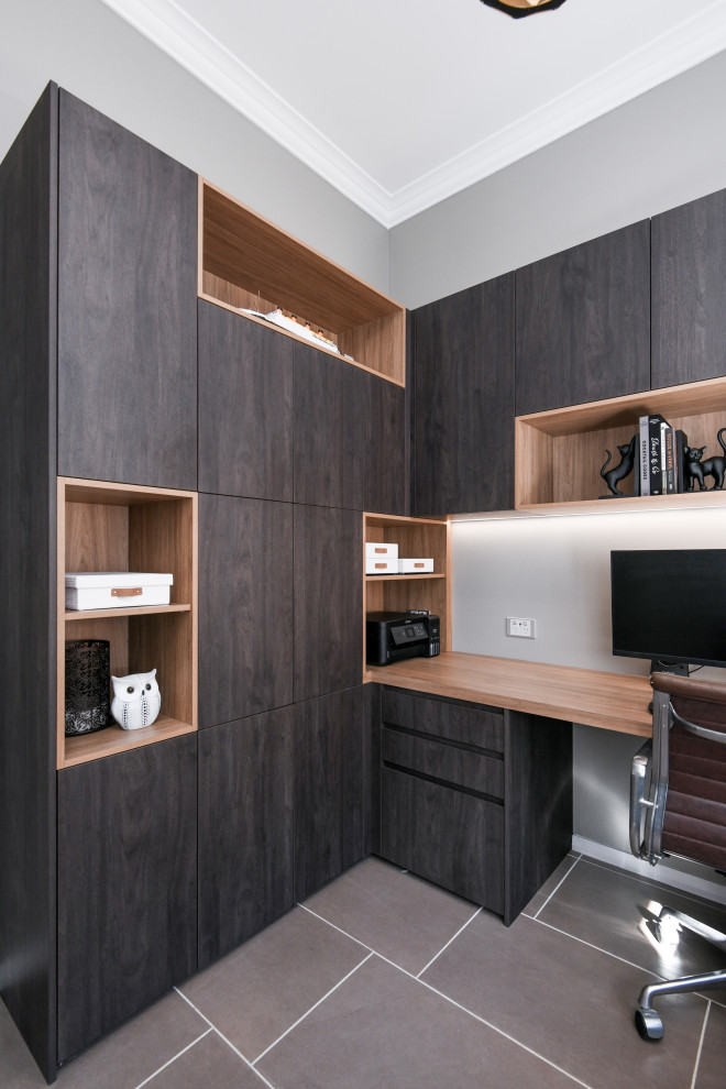 Home Office Cabinetry - Contemporary - Home Office - Sydney - by ...