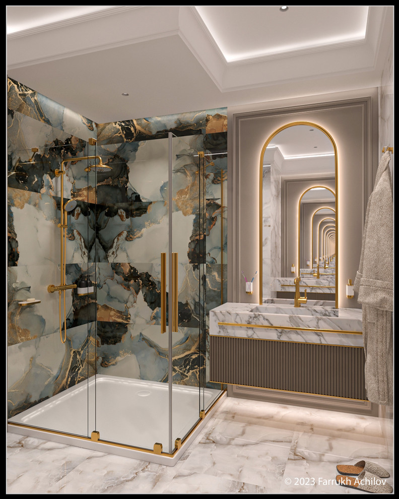 Душевая при спальне девочки