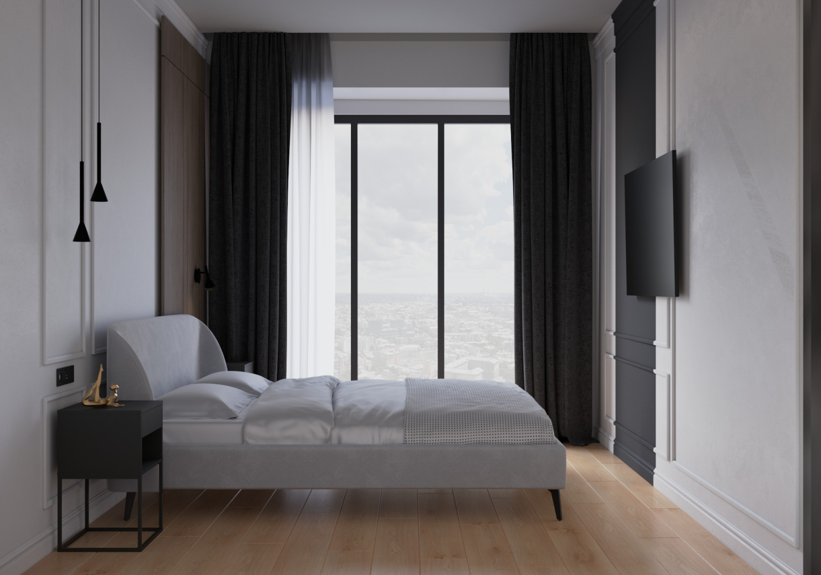 Четырехкомнатная квартира для семьи