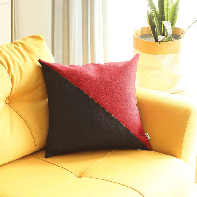 Red And Black Throw Pillows