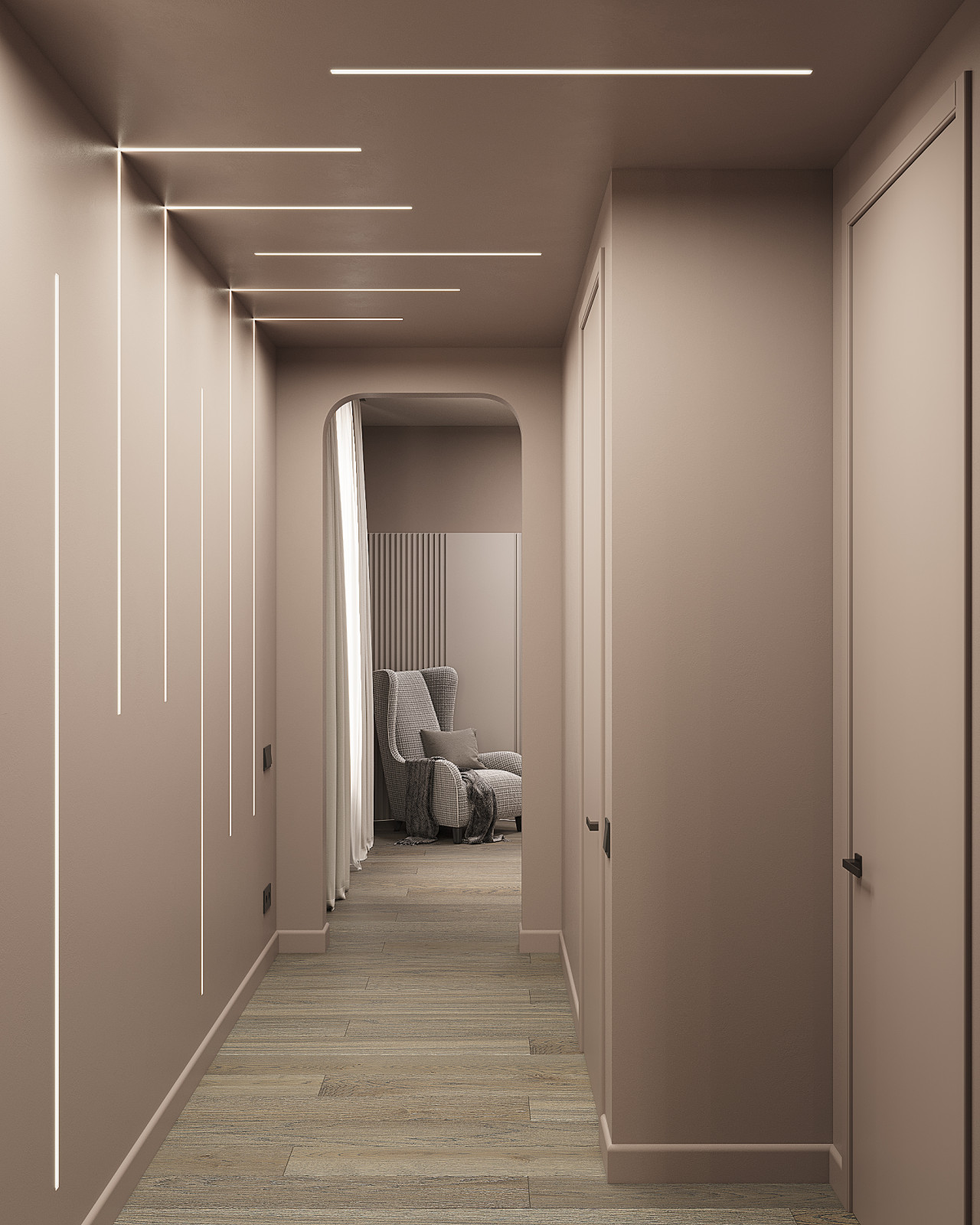 Современная квартира для стильного молодого человека