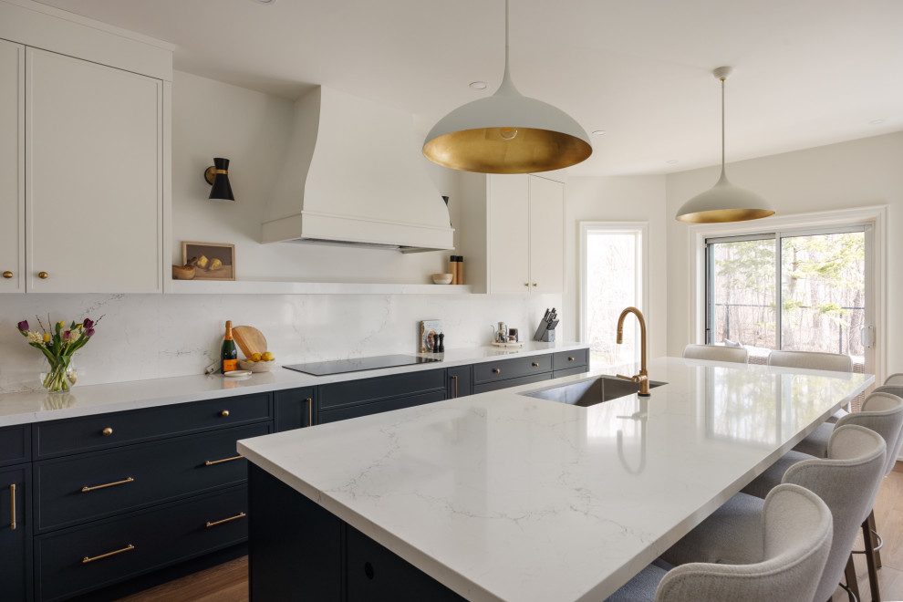 Kitchen - transitional kitchen idea in Toronto