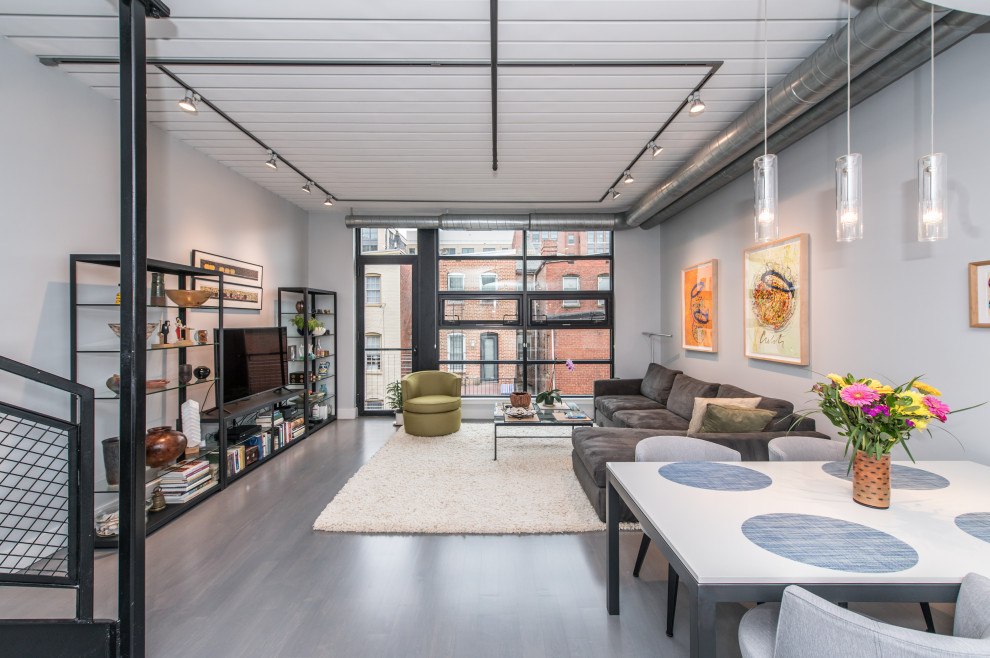 Modern & Industrial Loft Kitchen in Washington D.C. - Industrial ...