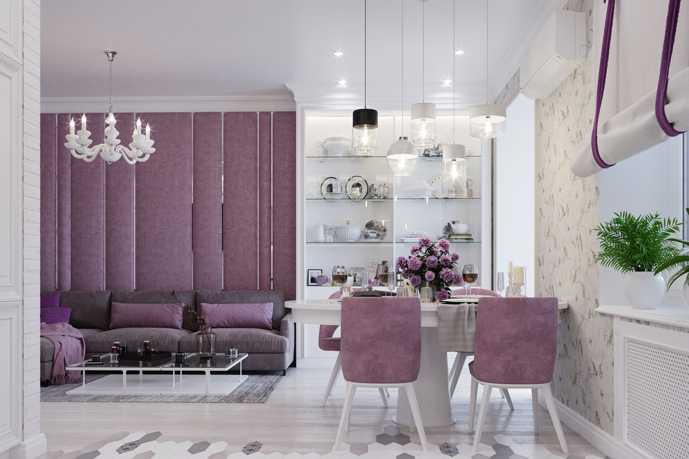 квартира в легкой неоклассике