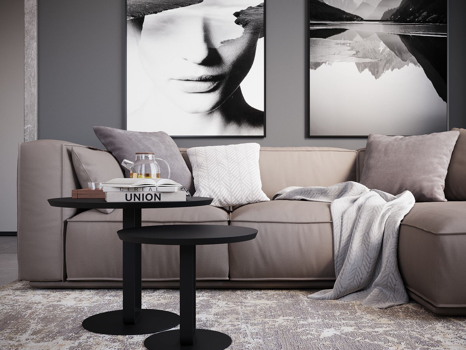 Интерьер частного дома в современном стиле