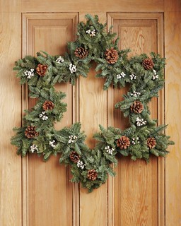 Star Wreath - Contemporary - Wreaths And Garlands - by Williams-Sonoma