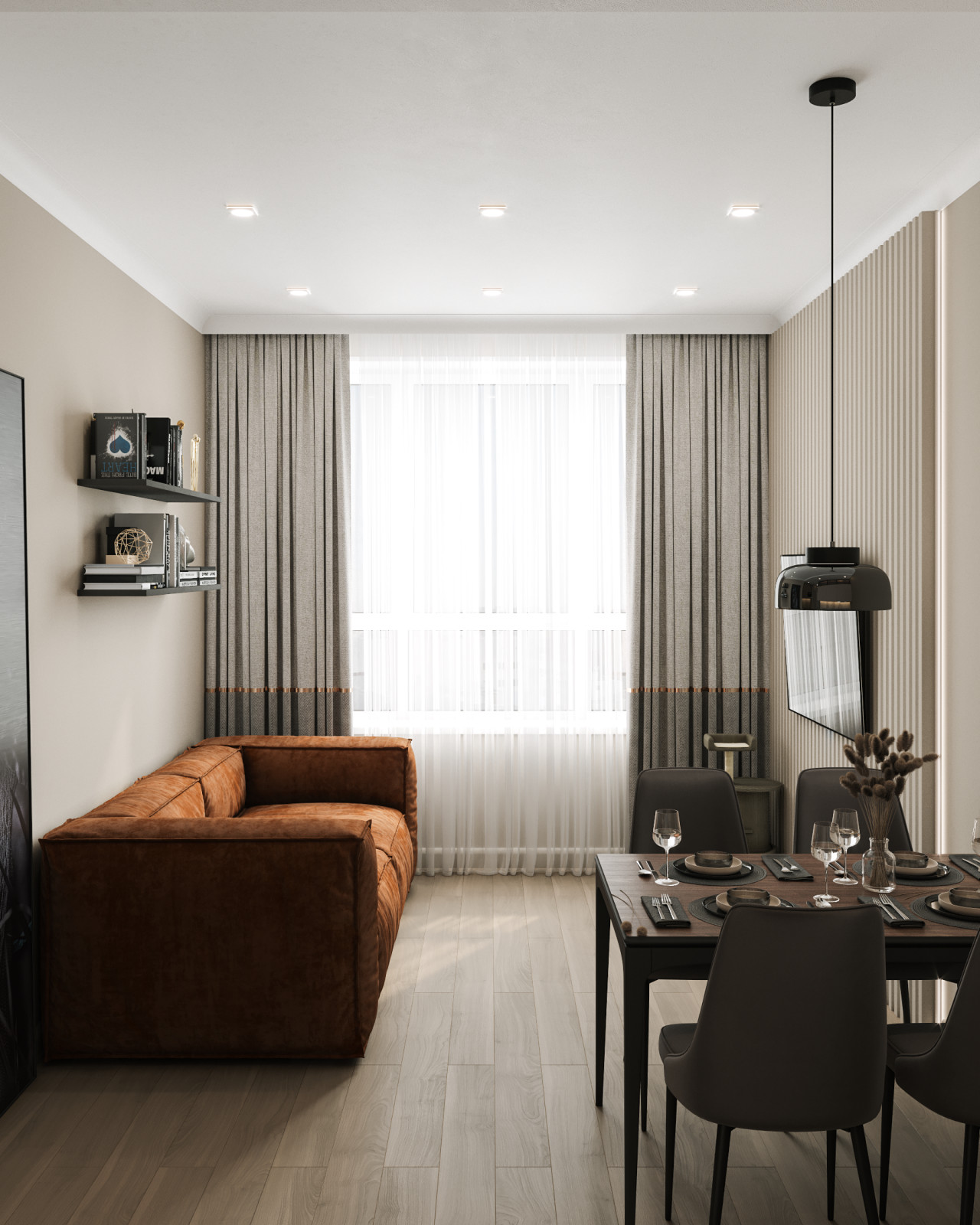 ЖК "Тополя" гостиная