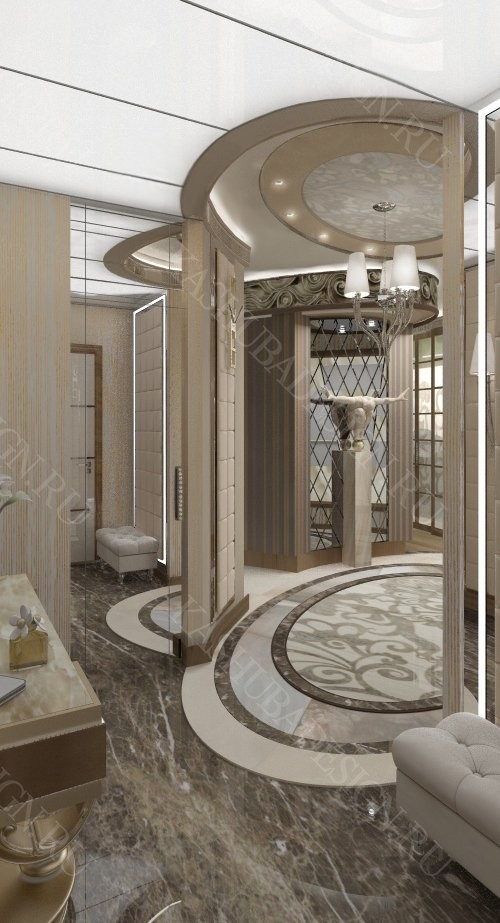 квартира с современным интерьером