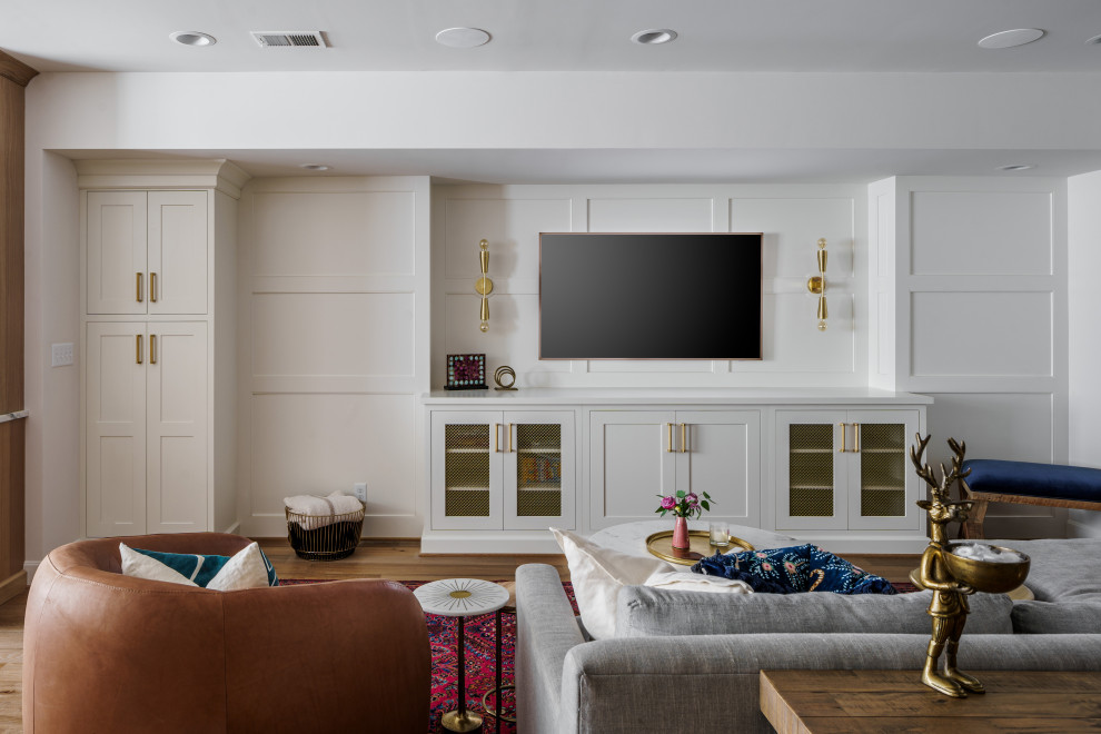 Meadow Lane - Leawood Basement - Family Room - Kansas City - by ...
