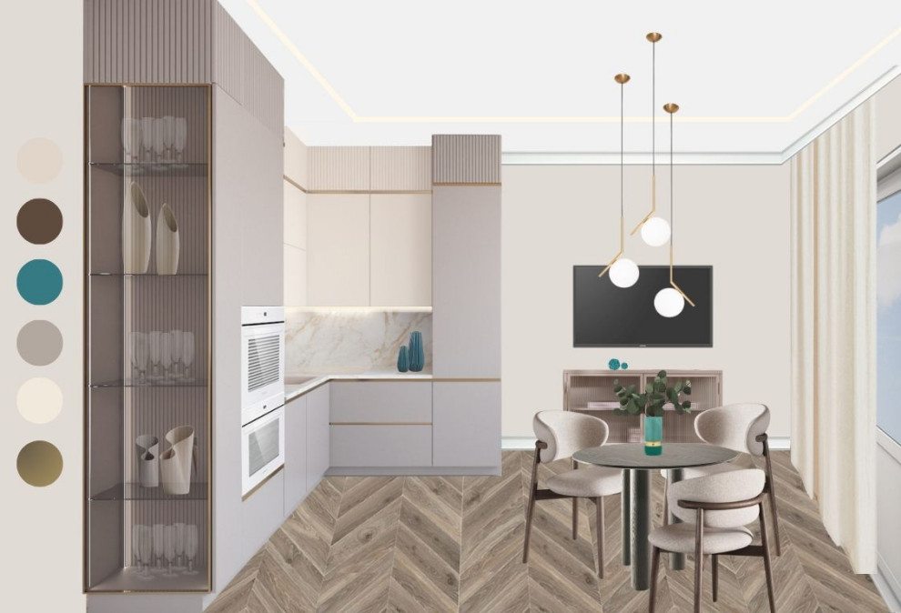 Monolocale 36 m2, Mosca