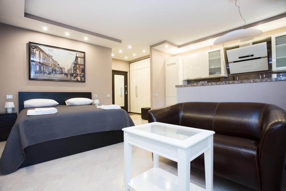 Современная маленькое пространство