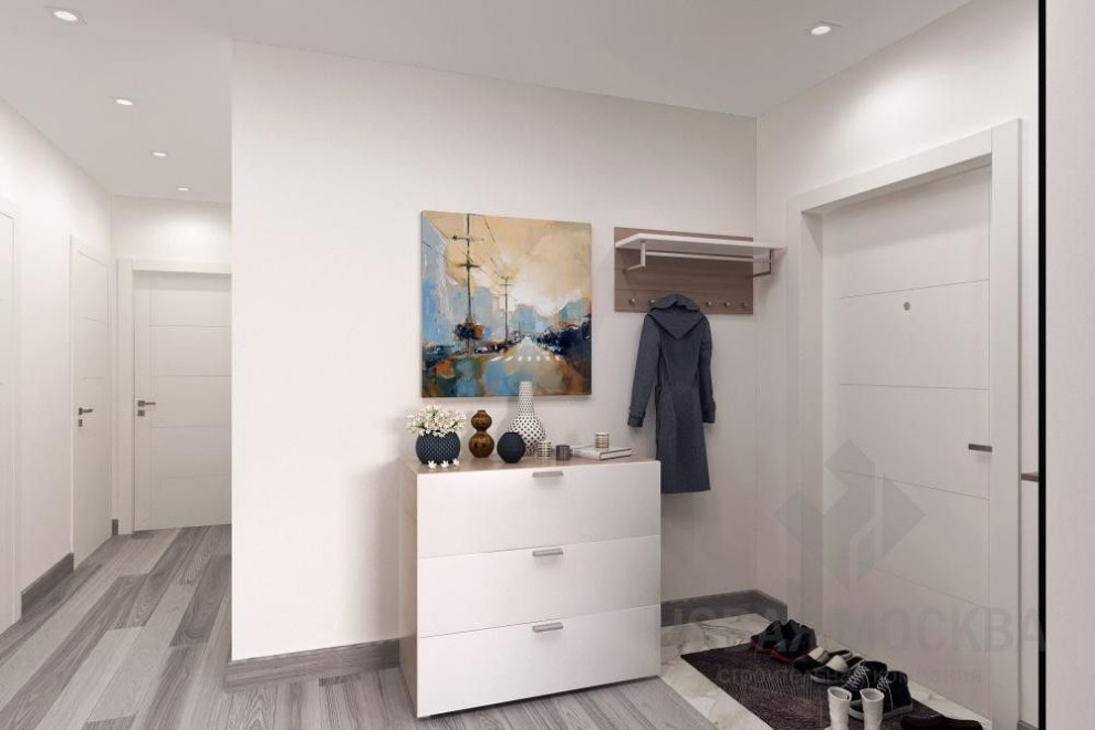 Дизайн-проект двухкомнатной квартиры 72 кв.м. в ЖК «Эталон-Сити»