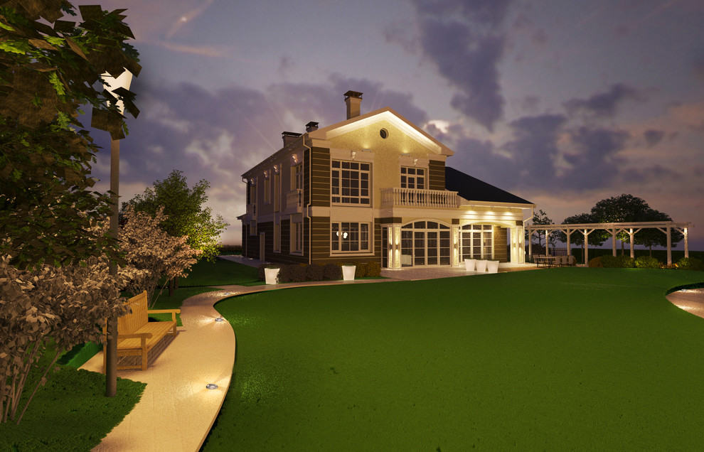 Освещение загородного дома