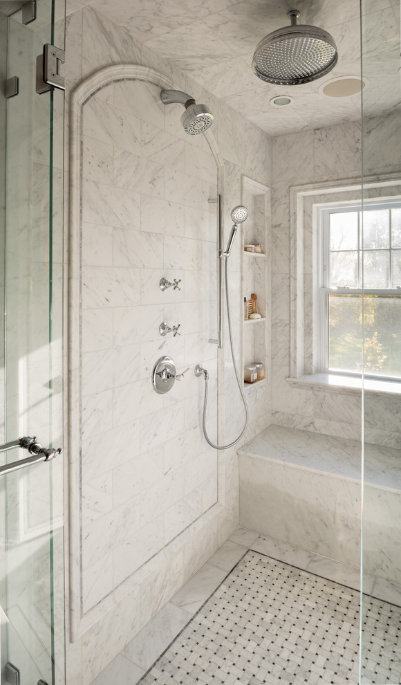 Example of a classic bathroom design in Philadelphia