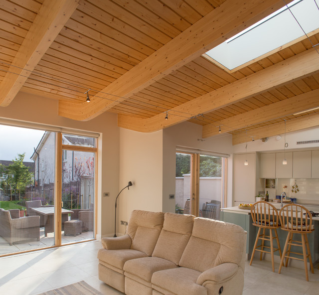 Extension to Family Home, Griffith Avenue scandinavian-living-room