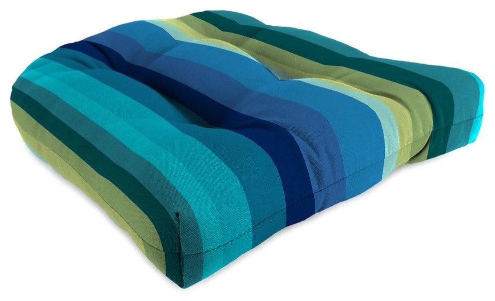 Outdoor Wicker Chair Cushions, Multi color - Contemporary - Outdoor