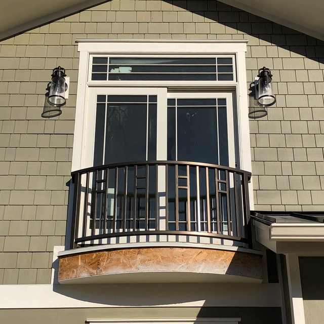 Aspen Metals Exterior Metal Railing Farmhouse Balcony Salt Lake