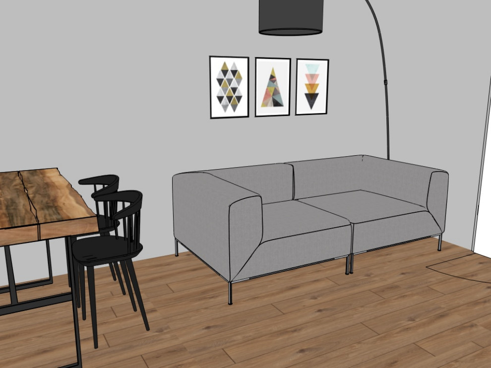 ЖК Видный берег, Кухня-гостиная