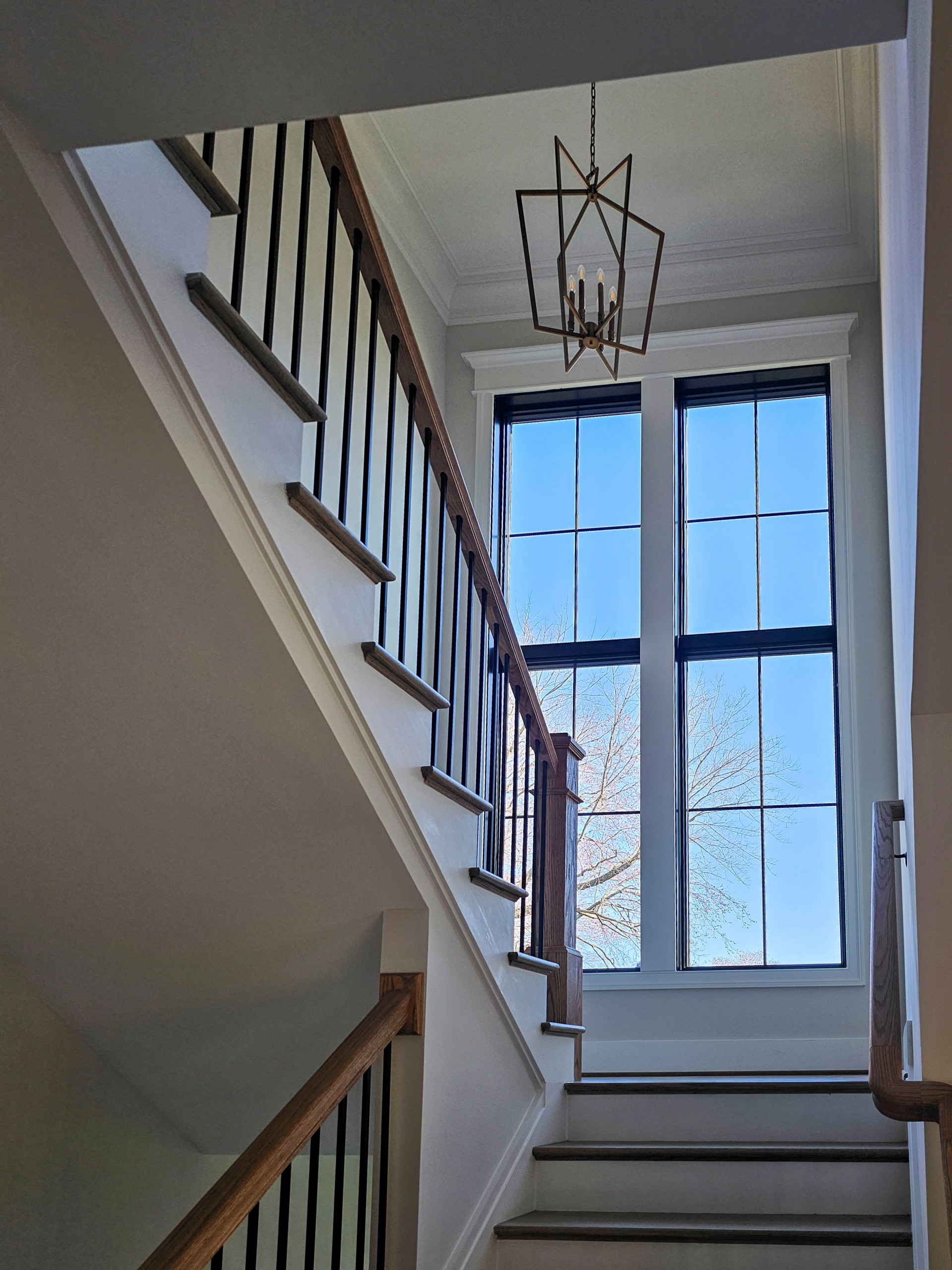 105_Modern and Bold U-Shaped Staircase, Vienna VA 22180
