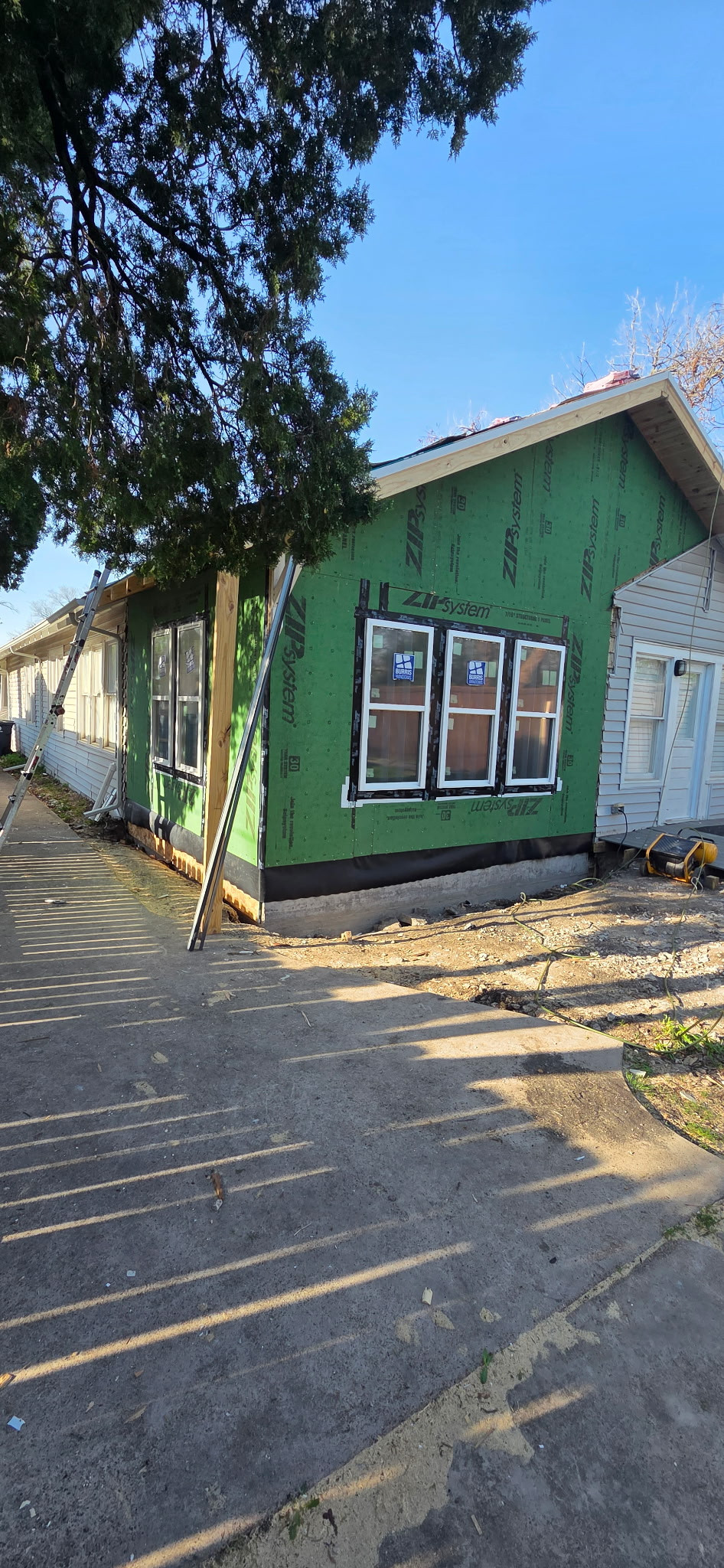 75206 M-Street Bedroom Addition - BEFORE, DURING & AFTER