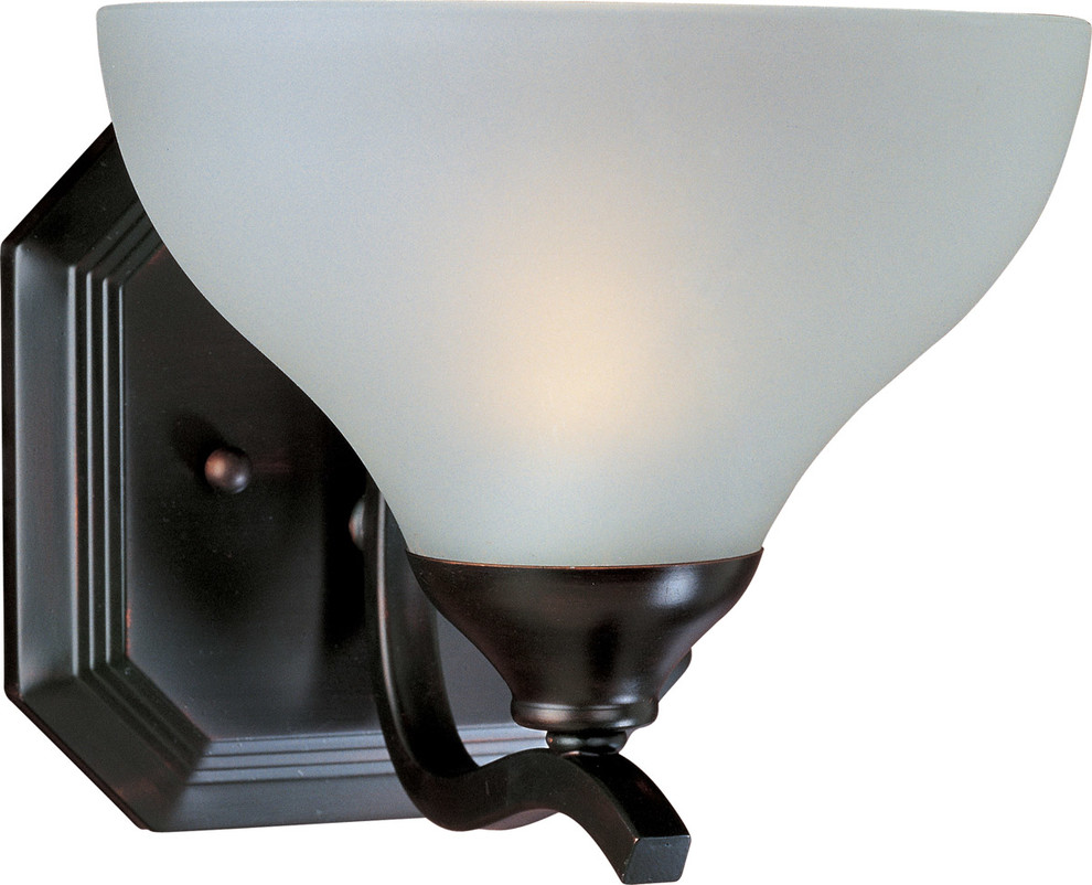 Maxim Lighting 21271FTOI Contour 1 Light Wall Sconces in Oil Rubbed Bronze