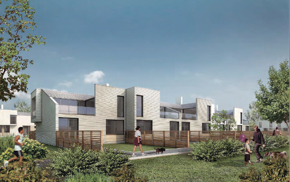 Проект таунхаусов в поселке Глухово