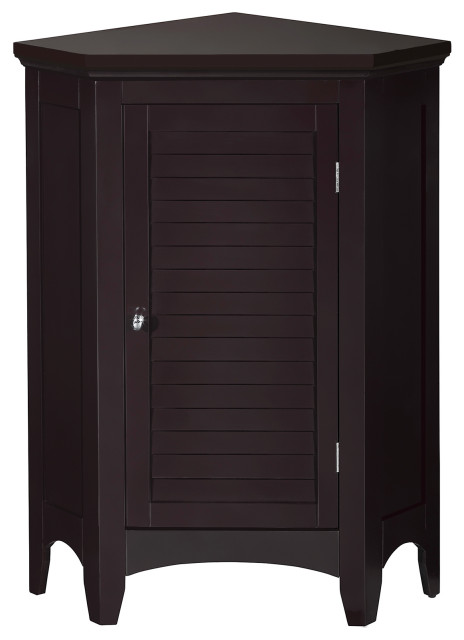 Wooden Bathroom Corner Stand Storage Cabinet - Transitional - Bathroom ...