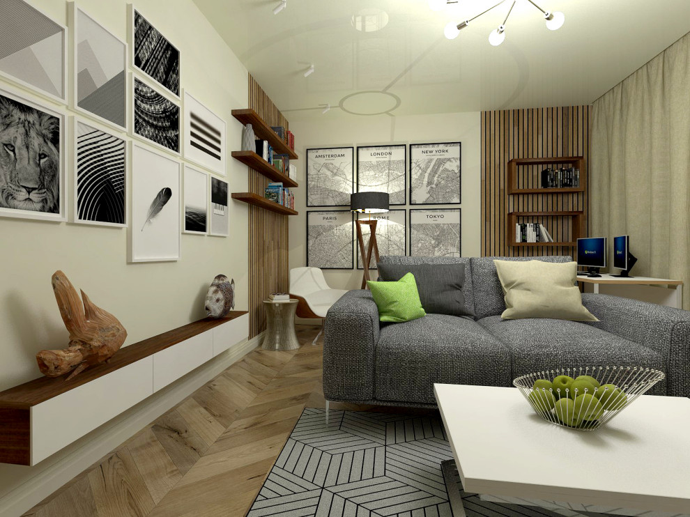 проект гостиной