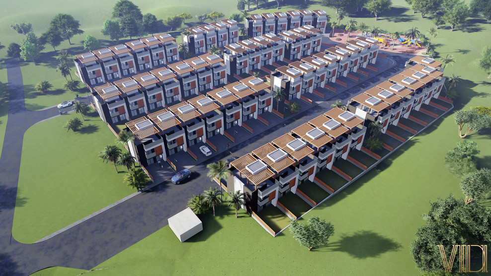 Визуализация Посёлка в г.Сочи