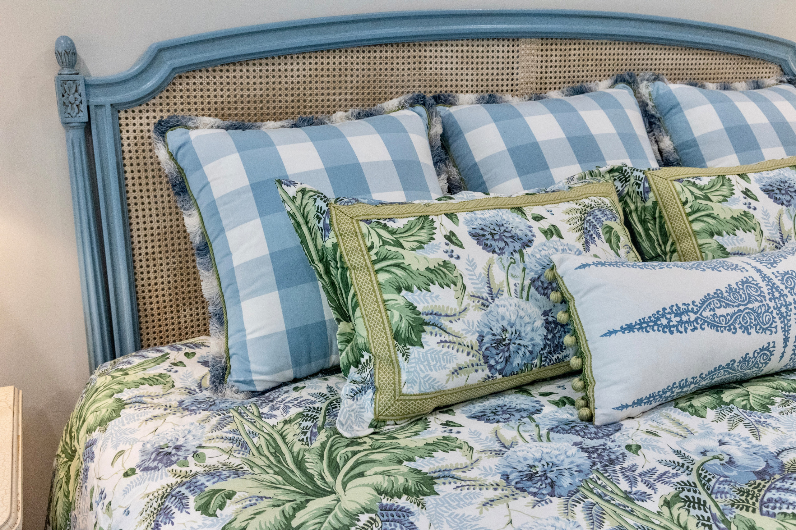 Custom Bedding and Window Treatments