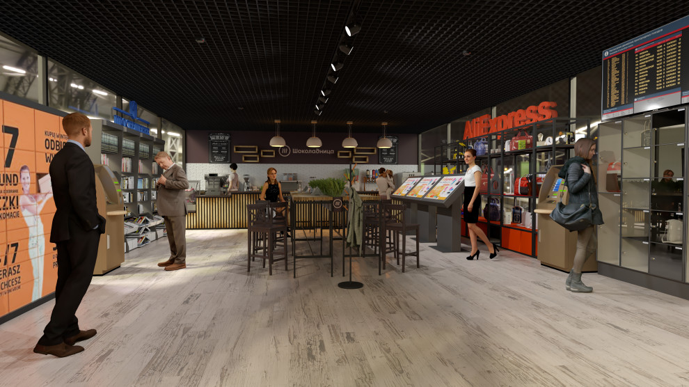 Павильон, концепция омниканальной торговли на станциях РЖД