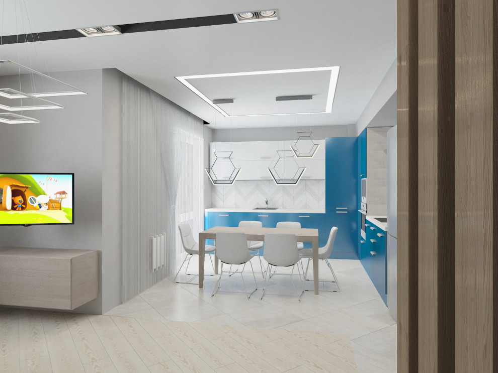 Новостройка в современном стиле