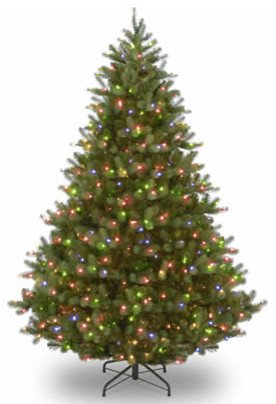 9 Feel Real Douglas Fir Christmas Tree With 700 Multi Led Lights 9 Feel Real Douglas Fir Christmas Tree With 700 Multi Led Lights